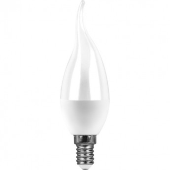 Лампа светодиодная FERON LB-97 Свеча на ветру E14 7W 4000K 25761