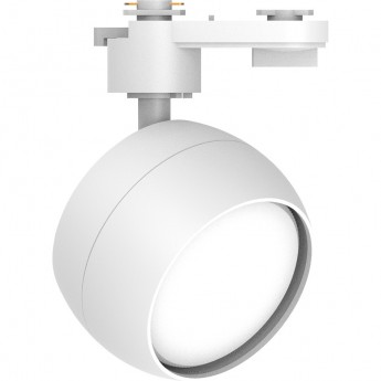 Светильник FERON AL164 трековый однофазный на шинопровод под лампу GX53, белый