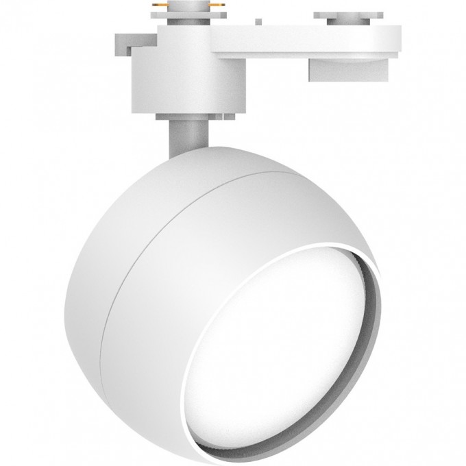 Светильник FERON AL164 трековый однофазный на шинопровод под лампу GX53, белый 48546