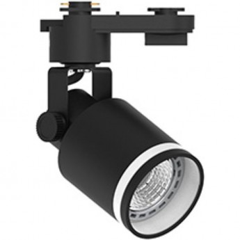 Светильник FERON AL188 трековый однофазный на шинопровод под лампу GU10 черный Светильник FERON AL188 трековый однофазный на шинопровод под лампу GU10 черный