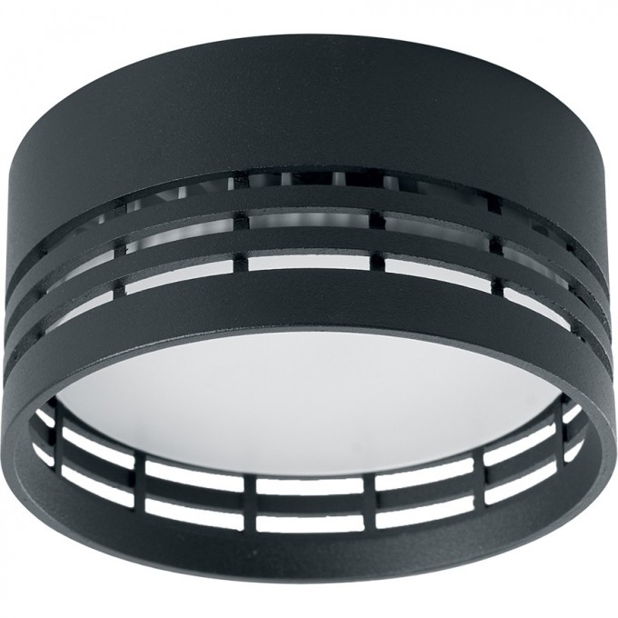 Светильник потолочный FERON HL354 12W, 230V, GX53, черный 41506