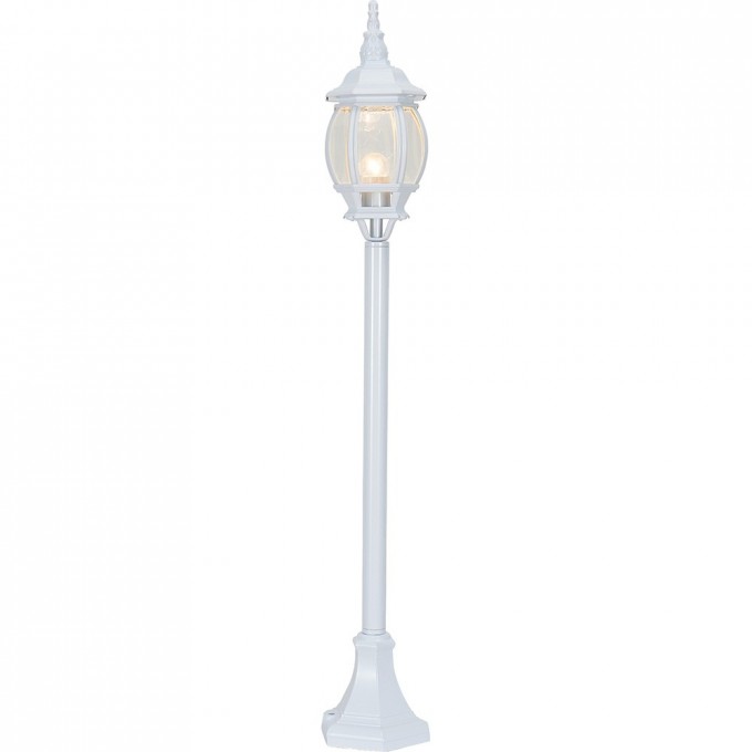 Светильник садово-парковый FERON 8110/PL8110 столб 100W E27 230V, белый 11105