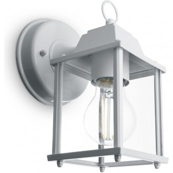 Светильник садово-парковый FERON PL200 на стену вниз 60W E27 230V, белый