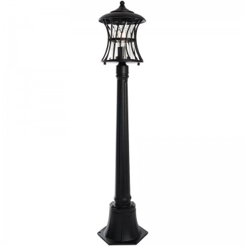 Светильник садово-парковый FERON PL526 столб 60W E27 230V, черный