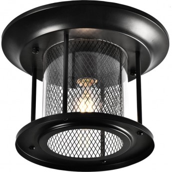 Светильник садово-парковый FERON PL723 на потолок 60W E27 230V, черный