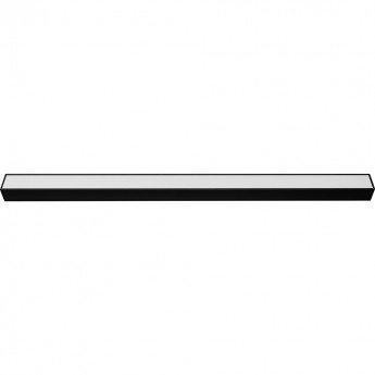 Светильник светодиодный линейный FERON AL4035 IP40 48W 4000К, рассеиватель матовый в алюминиевом корпусе, черный 1500х70х55 мм