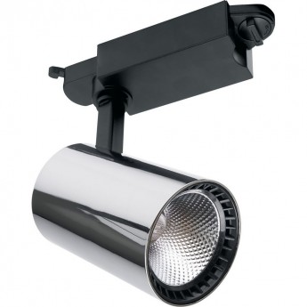 Светодиодный светильник FERON AL102 трековый однофазный на шинопровод 12W 4000K 35 градусов хром