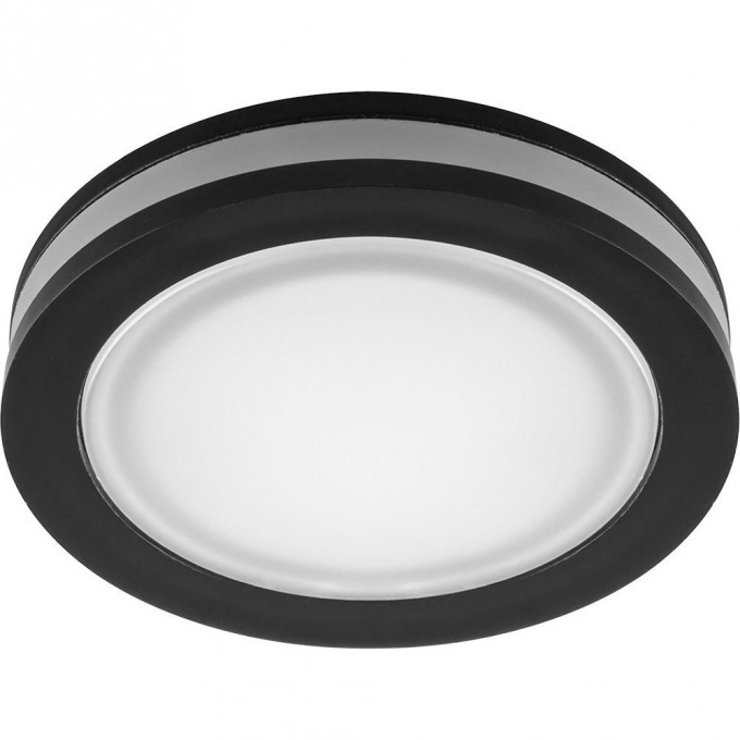 Светодиодный светильник FERON AL600 встраиваемый 7W 4000K, черный 29569