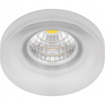 Светодиодный светильник FERON LN003 встраиваемый 3W 4000K, прозрачный