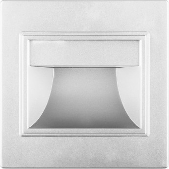 Светодиодный светильник FERON LN12/JD12 встраиваемый 1.5W 4000K, серебристый