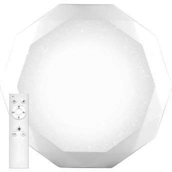 Светодиодный управляемый светильник накладной FERON AL5200 DIAMOND тарелка 36W 3000К-6000K белый