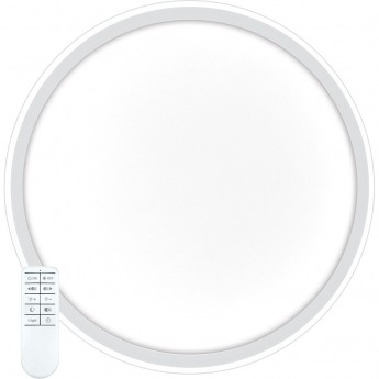 Светодиодный управляемый светильник накладной FERON AL5800 RING тарелка 100W 3000К-6500K Светодиодный управляемый светильник накладной FERON AL5800 RING тарелка 100W 3000К-6500K