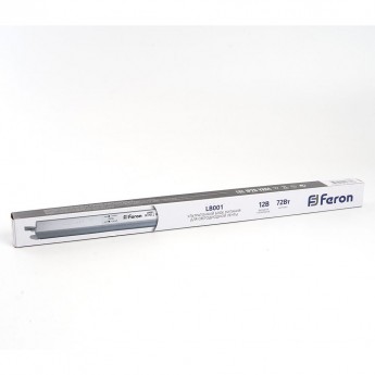 Трансформатор FERON электронный для светодиодной ленты 72W 12V (драйвер), LB001