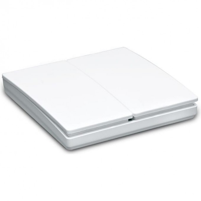 Выключатель беспроводной FERON, TM82 SMART, 230V, 500W, двухклавишный, белый 41129