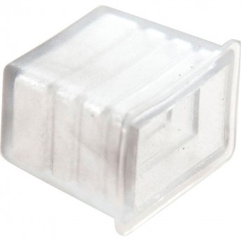 Заглушка для квадр.дюралайта LED-F3W, пластик, FERON LD130